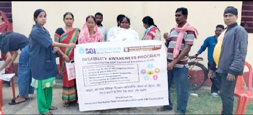 स्वास्थ्य जागरूकता की ओर कदम : नारायणी चैरिटेबल ट्रस्ट और एसबीआई ने लगाया निःशुल्क स्वास्थ्य शिविर