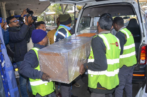 गोवा नाइट क्लब अग्निकांड में झारखंड के तीन युवकों की मौत, रांची एयरपोर्ट पर पहुंचे शव