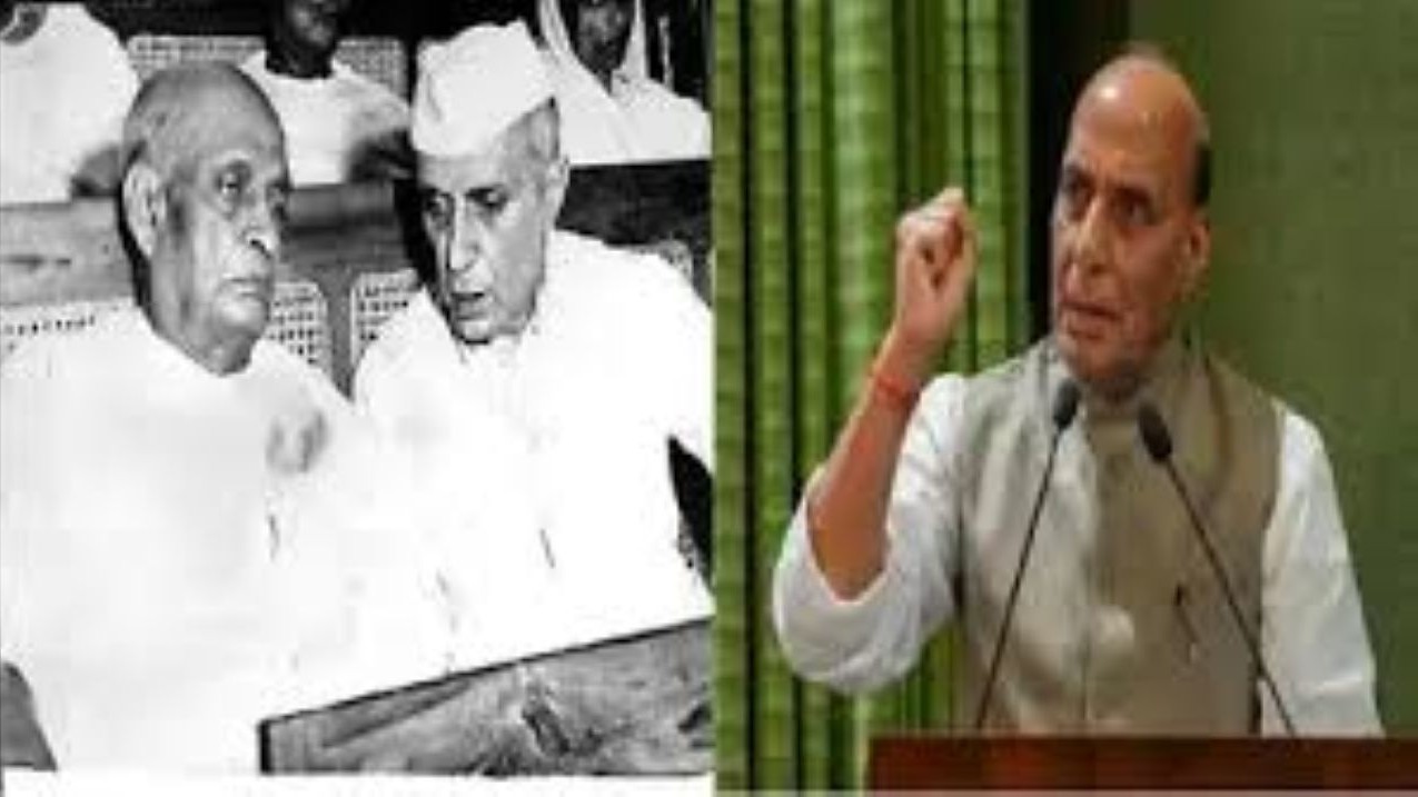 राजनाथ सिंह का बयान: नेहरू, पटेल और बाबरी मस्जिद को लेकर नया विवाद