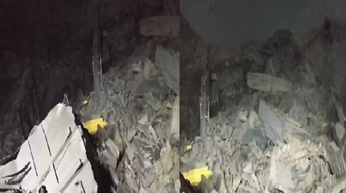 भुरकुंडा में बड़ा हादसा: ओबी गिरने से दो मजदूरों की मौत, आउटसोर्सिंग कंपनी का काम बंद