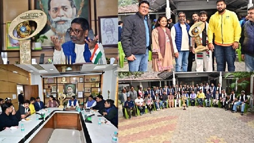 सैयद मुश्ताक अली ट्रॉफी-2025 की चैंपियन झारखंड टीम ने की सीएम हेमंत सोरेन से मुलाकात